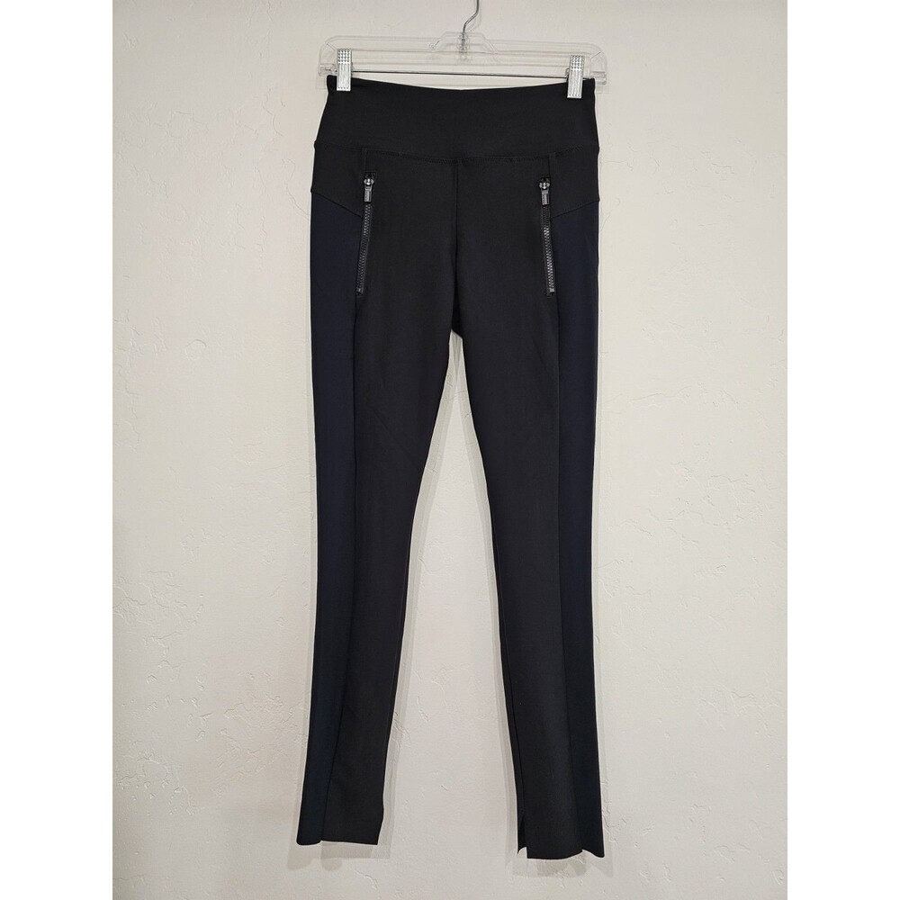 ATHLETA Stellar Tight Leggings Womens XS Black Blue - Picture 3 of 8